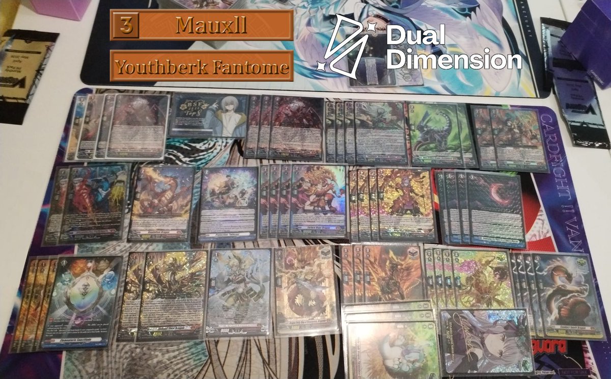DualDimensionCA's tweet photo. 🥇 @SimonTodee - Liael Odium 
🥈 Stedex95 - Zerith 
🥉 @MauroMurgia17 - Youthberk Fantome 
🏅 S_Cripta - Zorga Fantome 

#VGTopDecks
#VGTopDeck https://t.co/hpEI0Ioxj4