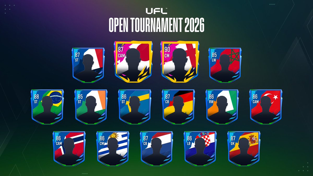 UFLMobile_MENA's tweet photo. الباقة الأخيرة في الطريق 🔜

اشحن طاقتك وواصل طريقك نحو الفوز! نشجّع كل واحد منكم 🌟

#UFLmobile https://t.co/M7XZvanOuI