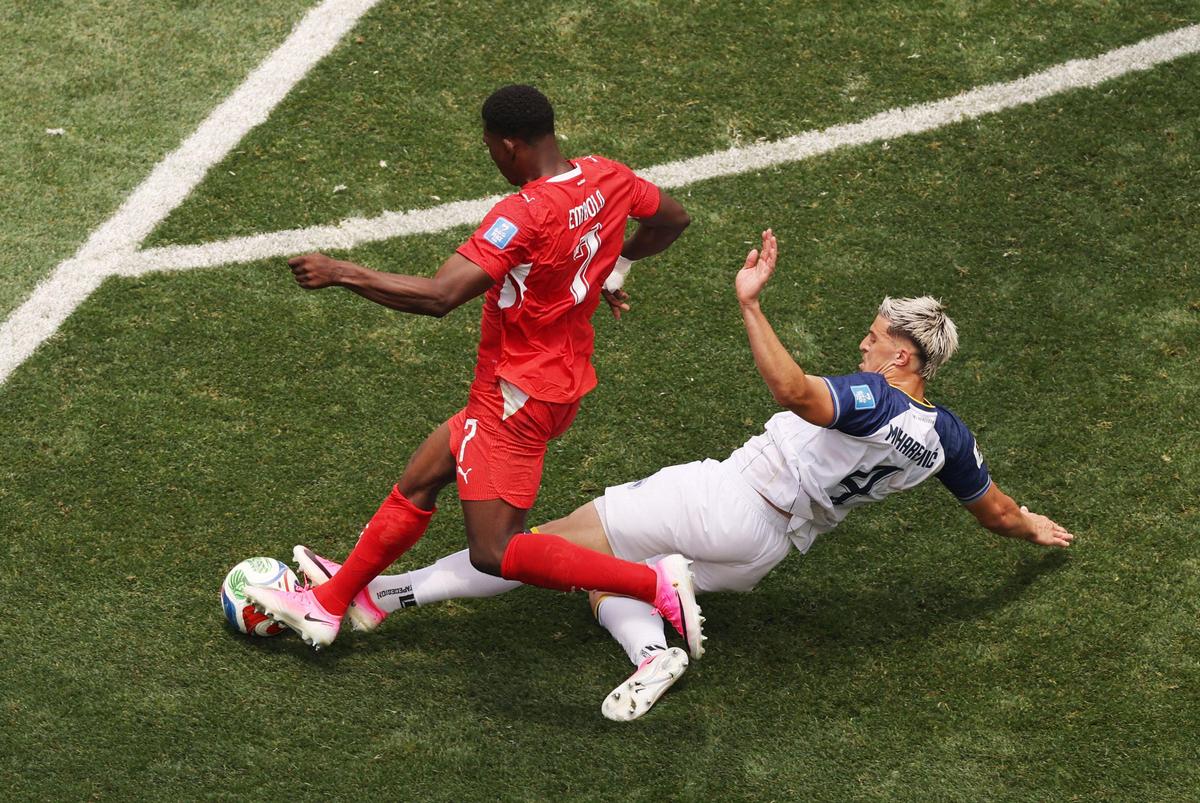 BiHFootball's tweet photo. So Tarik sits out one match for his tackle, but Balogun's challenge that almost ended a career earns nothing at all. 

It’s not really worth adding anything else about @FIFAcom . https://t.co/5l5hzdCcKw