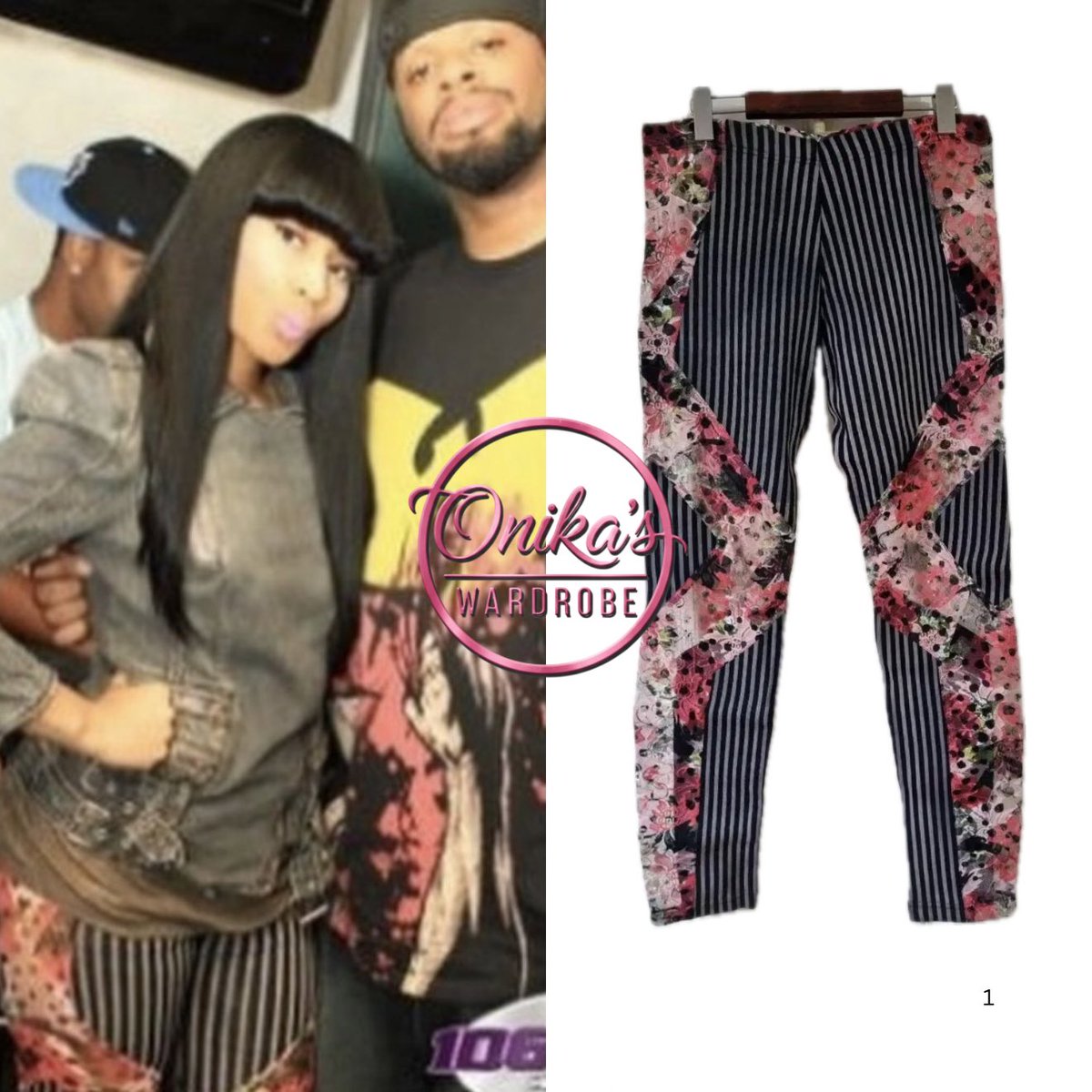 onikaswardrobe's tweet photo. 106KMEL Radio Interview (2010)

Nicki Minaj wearing a Balmain SS10 Padded Shoulders Denim Biker Jacket + KTZ Kokon To Zai Mesh Floral leggings
#nickiminaj #fashion #style #Balmain #KokonToZai #KTZ #PinkFriday https://t.co/rYF6TrFlwf