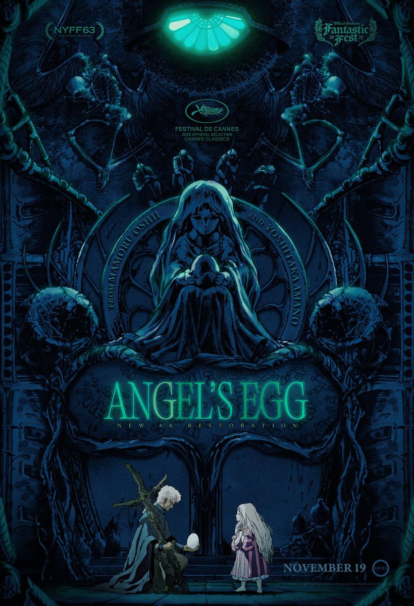 animeupdates's tweet photo. 'ANGEL'S EGG' 4k Collector's Edition Officially releases on September 22nd in North America! https://t.co/zWVRo1JF5X