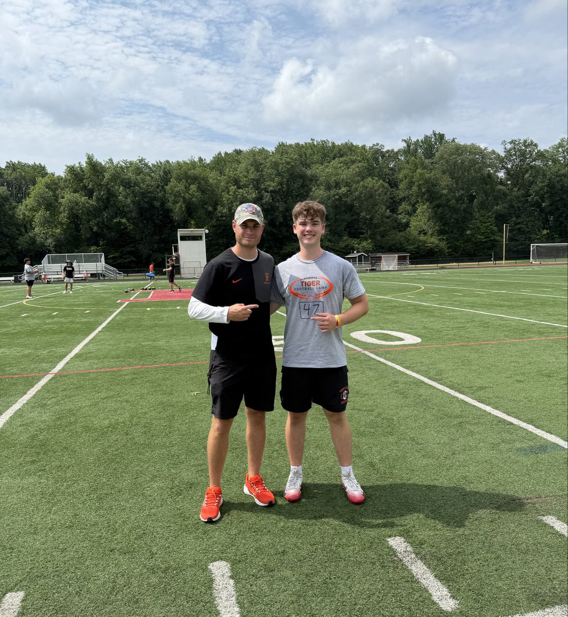 _moriarty64's tweet photo. Had a great day at Princeton’s Specialist Camp today! Had a great performance in both charting and live snaps to punters! Amazing getting to meet and work with @CoachSibel and Coach Logan! Can’t wait to be back on campus and learn more about Princeton.

Also had the privilege to meet and talk to @CoachMas_1 from WPI and @CoachHWolf from Johns Hopkins. Hoping to stay in contact with all the coaches I had the privilege of meeting and working with today!