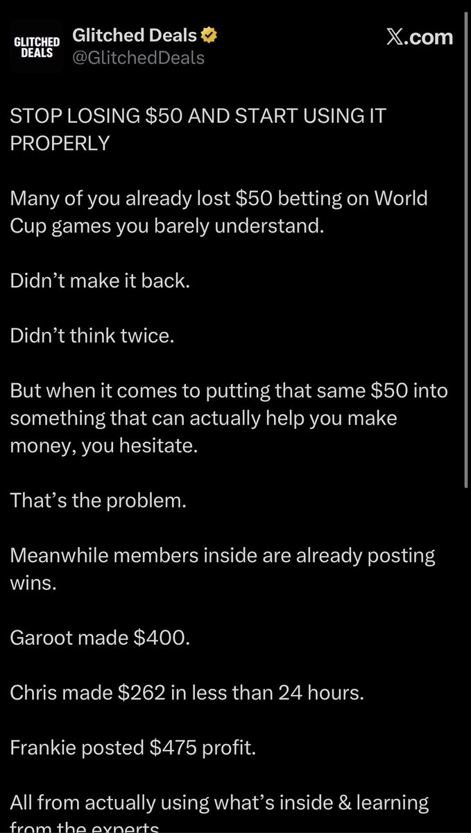 CColburn25's tweet photo. @GlitchedDeals This account used to be nothing but bangers. Now we have dumb shit like this being posted. Smh https://t.co/VajnO1rvqi