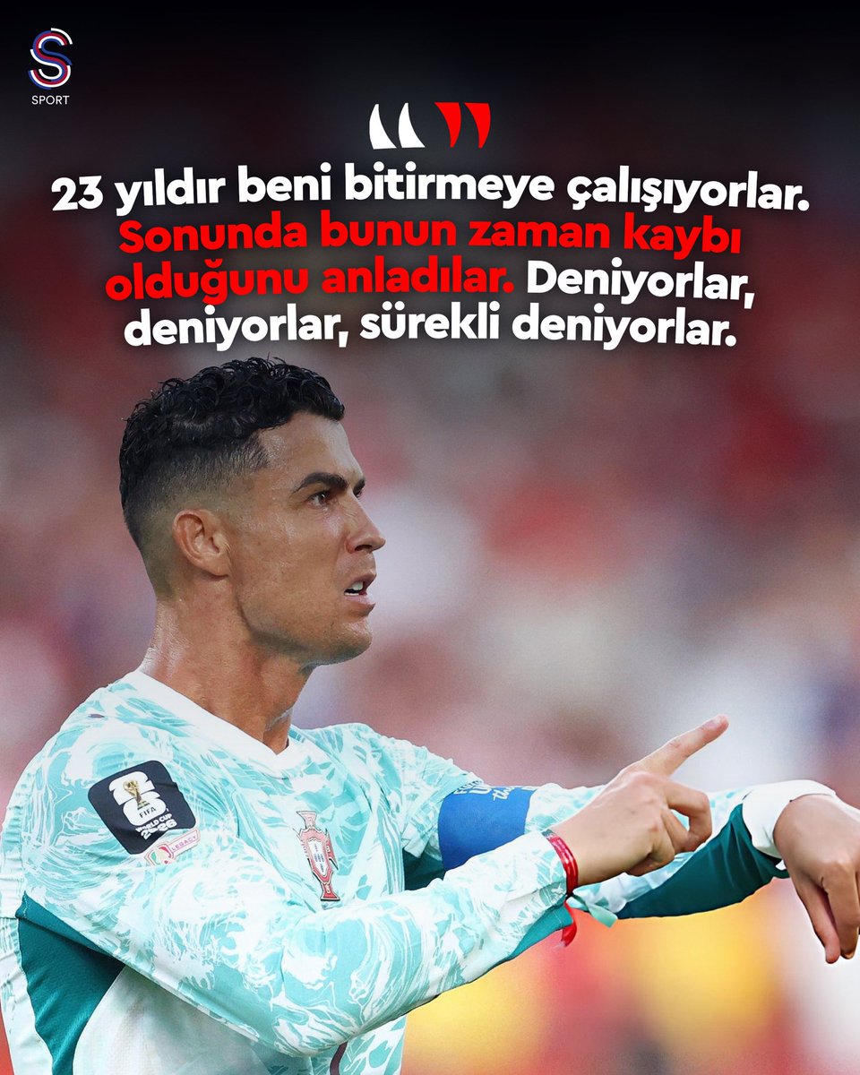 ssporttr's tweet photo. Cristiano Ronaldo’dan İspanya maçı öncesinde düzenlenen basın toplantısında çok sert açıklamalar!🤐🗣️ https://t.co/EnrJFDPazu
