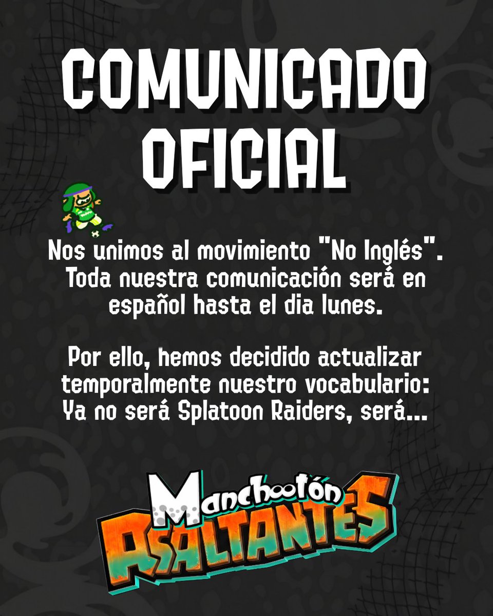 SplatoonLATAM's tweet photo. ¿Y si sí? 🦑⚽️🐙 https://t.co/mD0MNZG2Sy