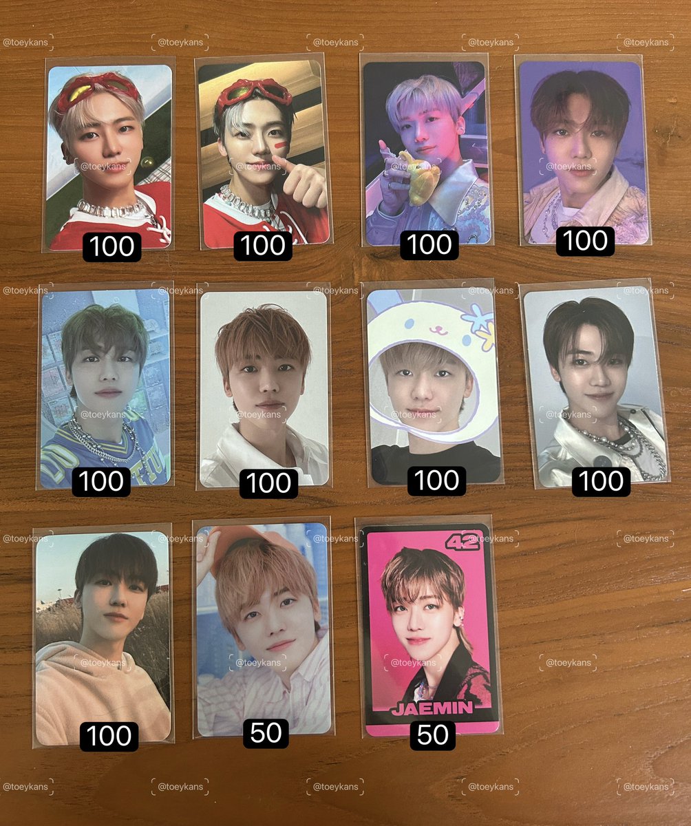 toeykans's tweet photo. พร้อมส่ง การ์ด 
เจโน่ แจมิน เฉินเล่อ อินจุน เหรินจวิ้น
📮ราคารวมส่ง
#ตลาดนัดnct #ตลาดนัดnctdream #ตลาดนัดอซท #ตลาดนัดอซทดรีม https://t.co/sEpuQsScrs