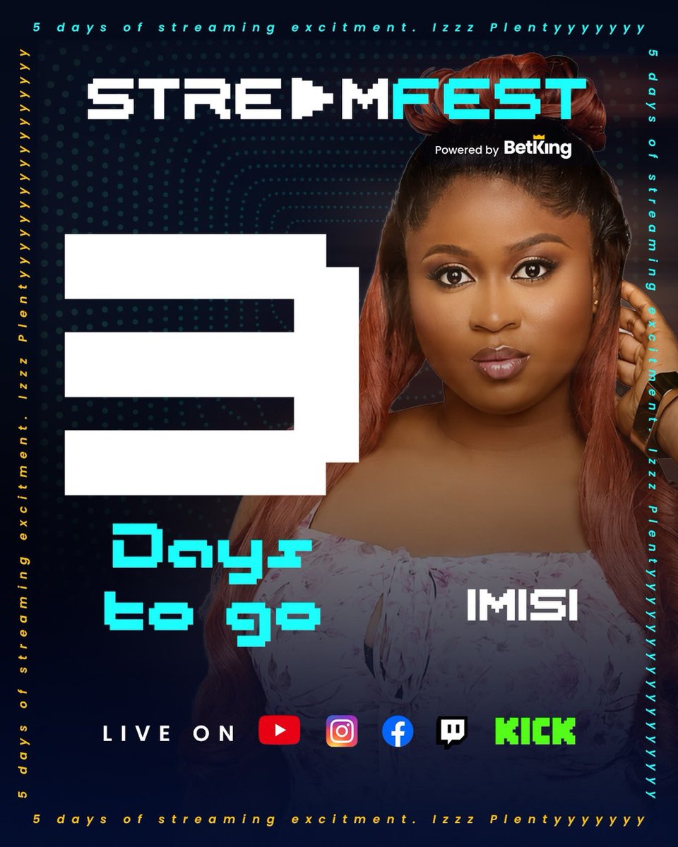 imisiofficial's tweet photo. @BetKingNG is ready, Imistars are you all ready??🤭 https://t.co/b9MWdMP5lW