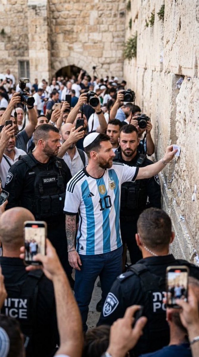drhossamsamy65's tweet photo. ⛔️Did you know that Israel is represented in the World Cup by the Argentina team, a stronghold of Zionism in South America under the leadership of their Pro-Israel friend Messi‼️ https://t.co/gOBZnB6qQY