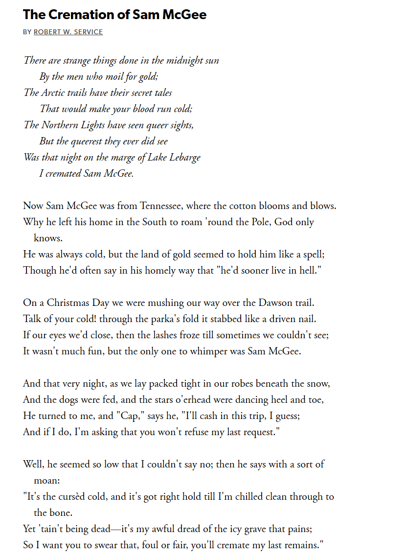 REALOverSkilled's tweet photo. Realized I have been enjoying all these poems but didn't post one of MY favourites. https://t.co/tTZSIawLVG