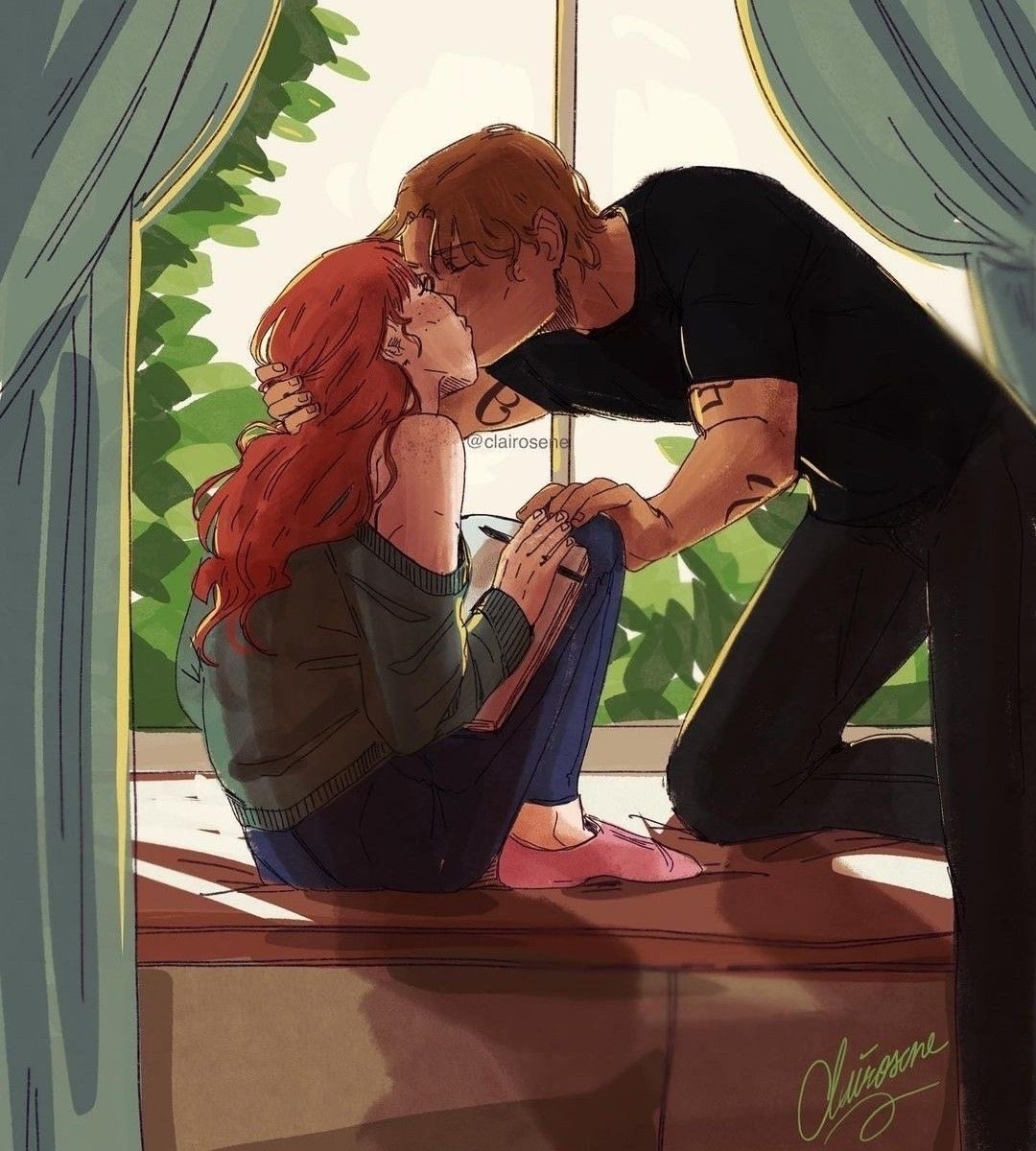 churchandchairs's tweet photo. some love for clace https://t.co/UHlr14wmFv