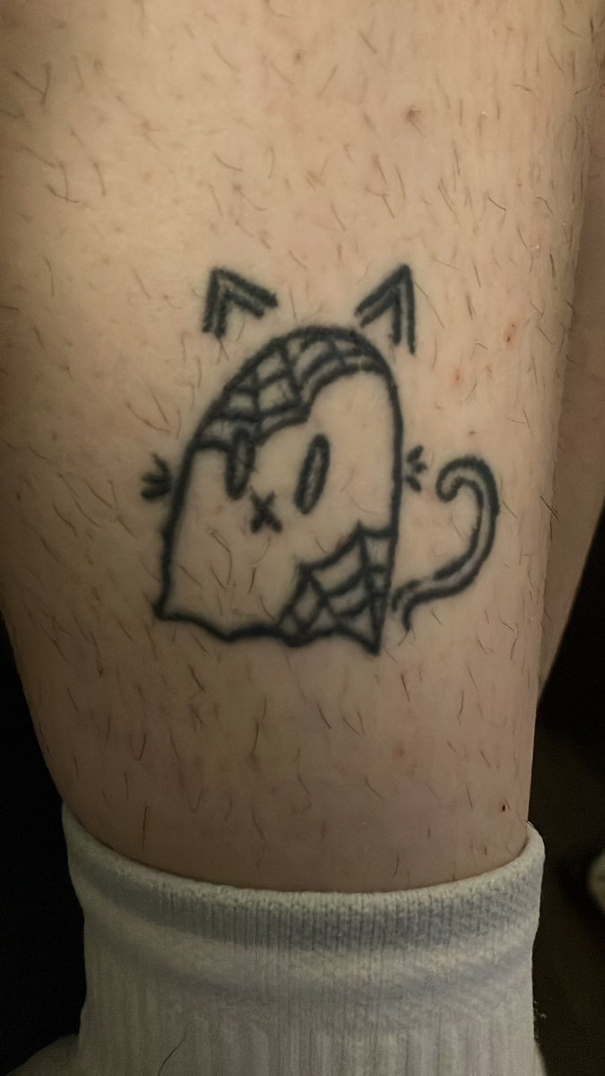 HalfNotCup's tweet photo. I got some tattoos during my hiatus
Here’s what they look like :3 https://t.co/Fw4JSoTfHs