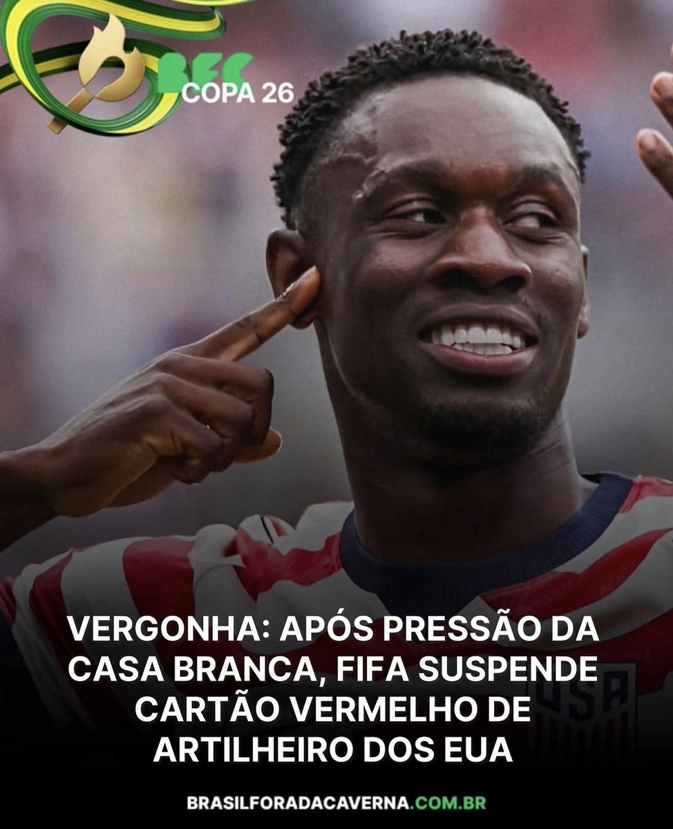 Cunha_Alexandre's tweet photo. Essa Copa tem sido uma palhaçada desde o início. A FIFA o Governo Americano destruindo a reputação do futebol mundial. 
#CopaNaCazéTV 
#copaénaglobo https://t.co/biNLavtcbT