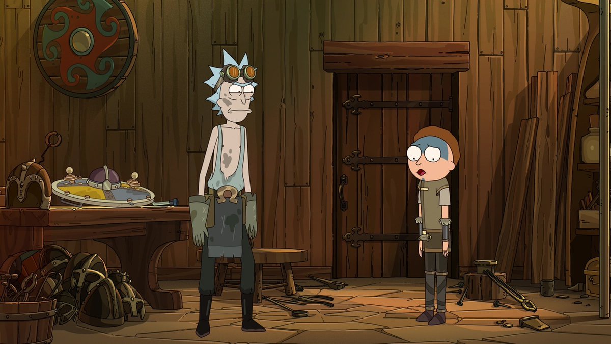 only RICK & MORTY tweet media