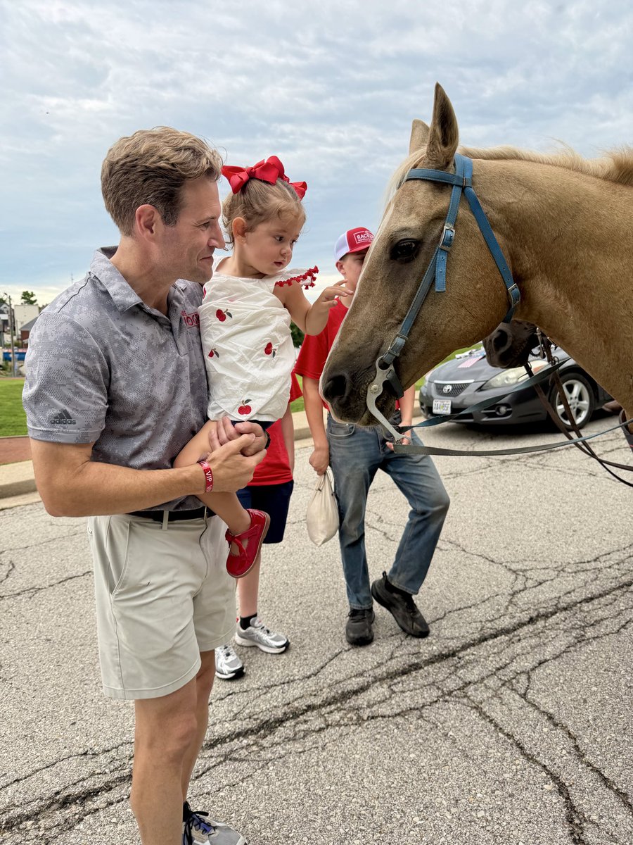 VoteJakeVogel's tweet photo. What a great weekend celebrating America! It was so awesome to see everybody across the district out celebrating Independence Day and the 250th birthday of our great country! 🇺🇸🎆 https://t.co/NPfKmQ4cto