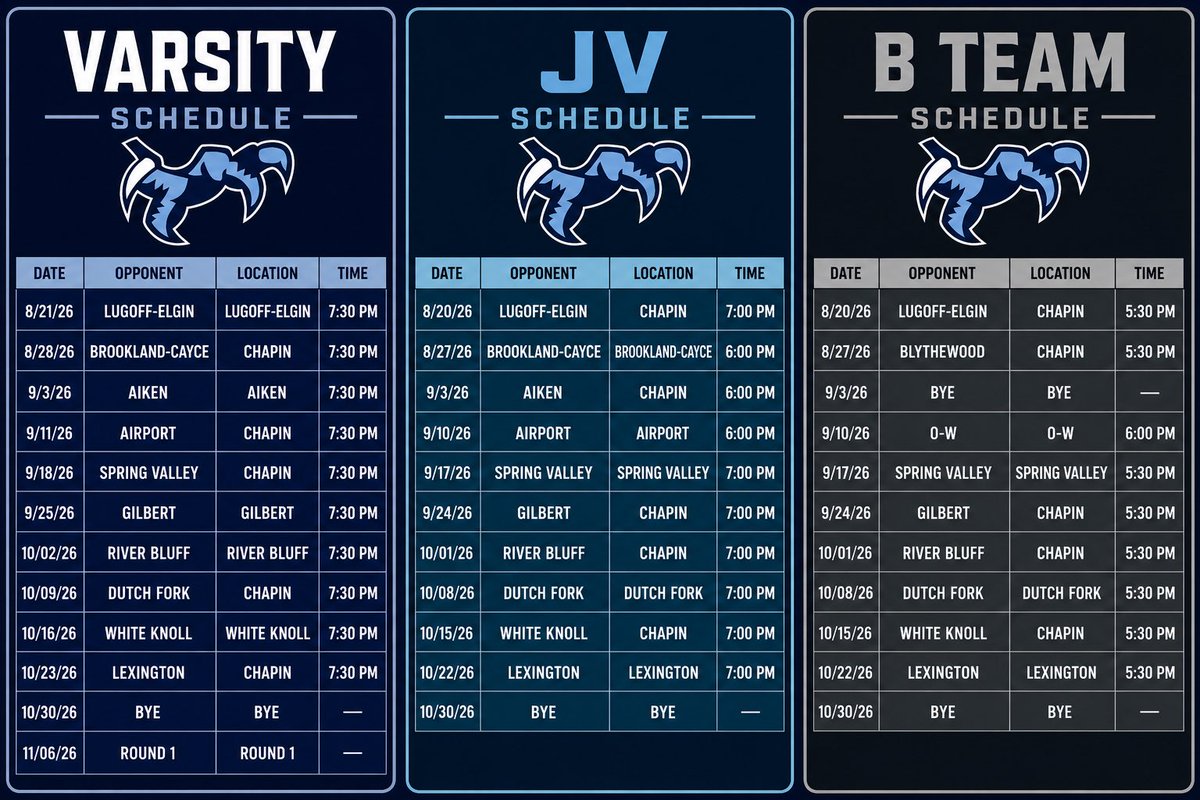 Chapin Football tweet media
