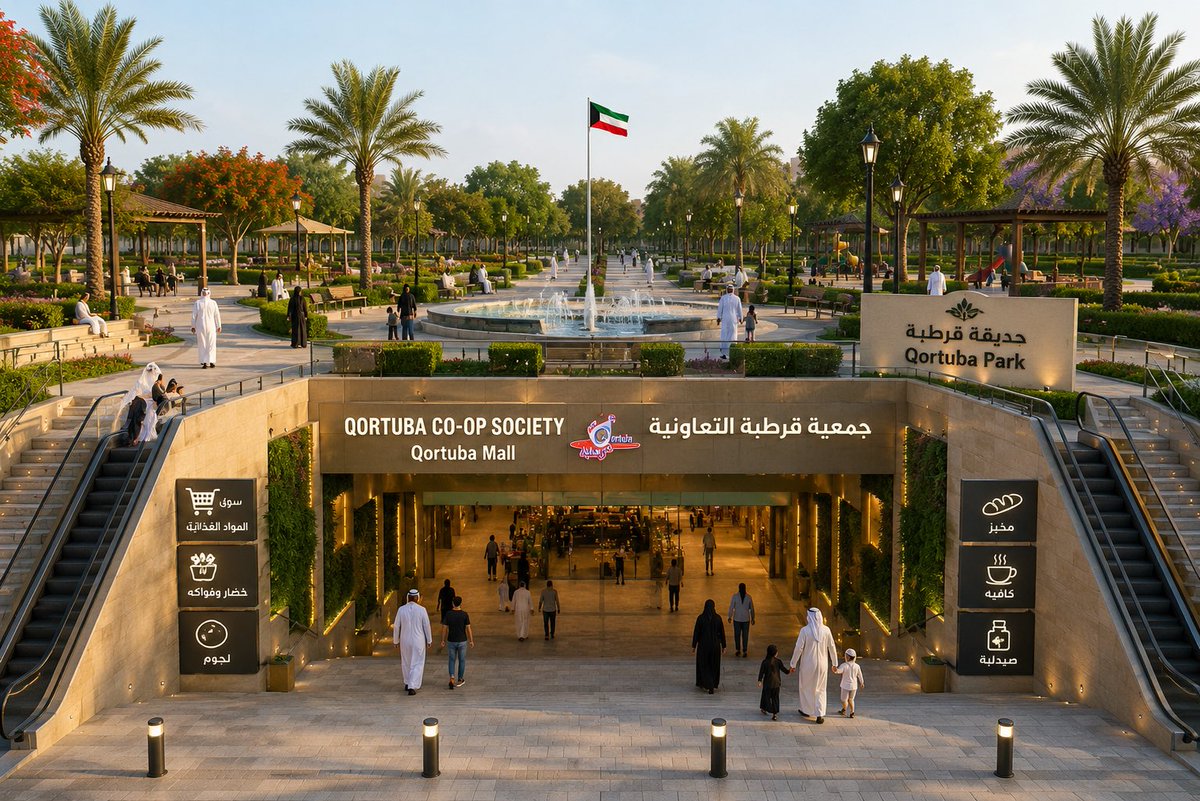 Sageralyaseen's tweet photo. تخيل لو الجمعية التعاونية تحت الأرض، وتحول سطحها إلى حديقة عامة للجميع. مساحات خضراء أكبر، بيئة أجمل، تقليل الحرارة، تجربة تسوق مريحة طوال العام، مواقف وخدمات مخفية، واستغلال أفضل للأرض يرفع جودة الحياة وقيمة المنطقة للأجيال القادمة وملجأ جاهز وقت الطوارئ، تخيل ياخي تخيل بس https://t.co/FJqTuaDBoq