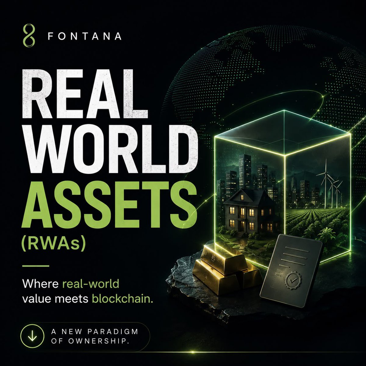 Sammythe1P's tweet photo. Everyone is talking about RWAs.

But what exactly are they?

And why are some of the biggest names in finance racing to build around them?

Let’s break it down.

🧵👇 https://t.co/wTJ8DNizRn