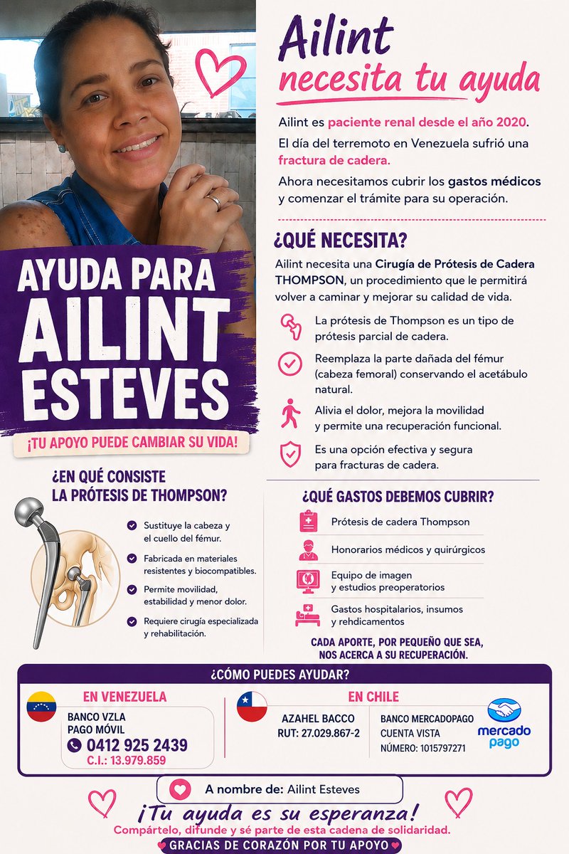lehningerro's tweet photo. @nayibbukele desde Venezuela sr presidente le solicito ayuda para esposa, por favor 🙏🏻 https://t.co/qGJix3Sn3J