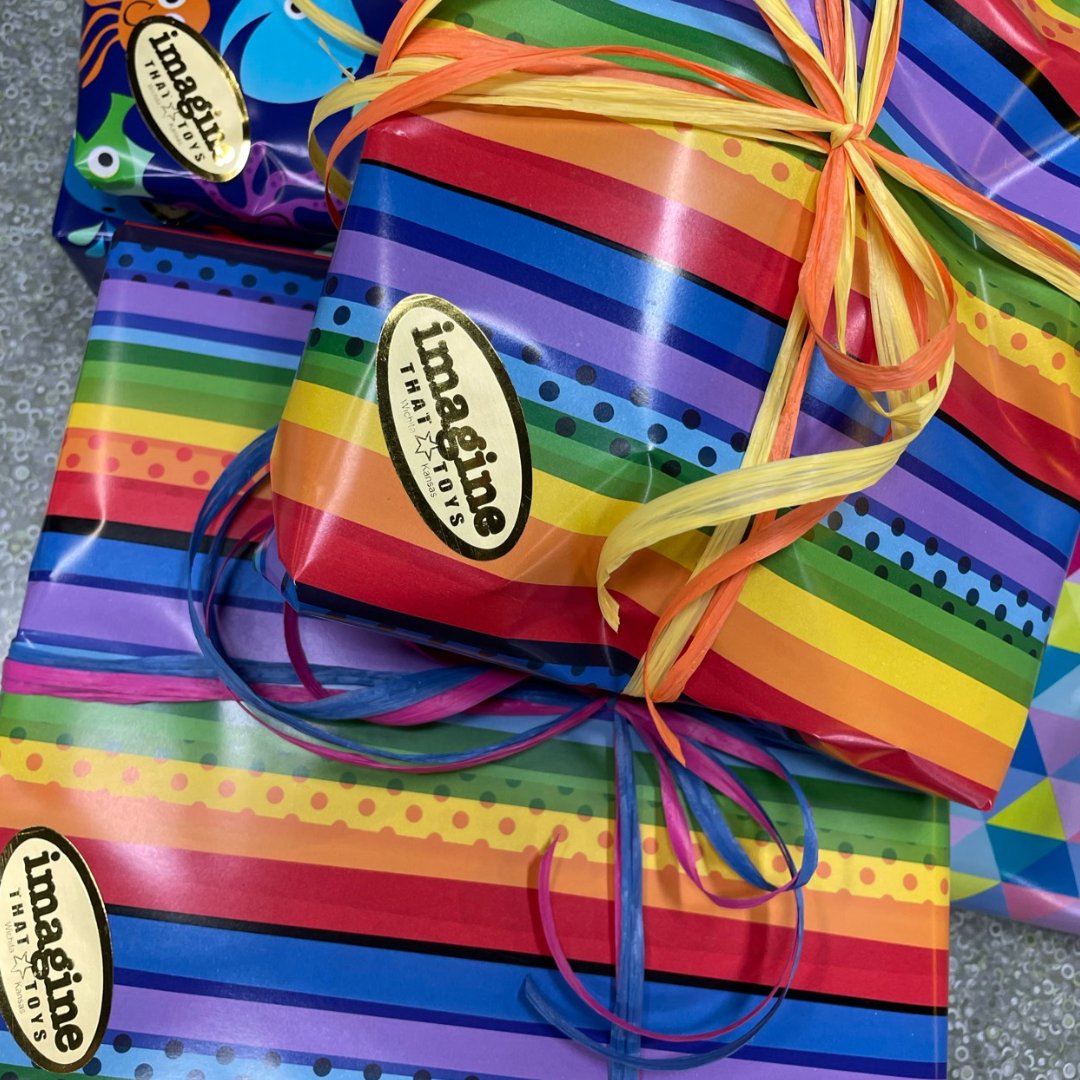 ImagineThatKS's tweet photo. We are ready to make that Birthday extra extra special! 🥳
We Wrap
We Ship
We Do It All!
#Birthday #Party #Special #ImagineThatToys https://t.co/fRJoNIMaFF