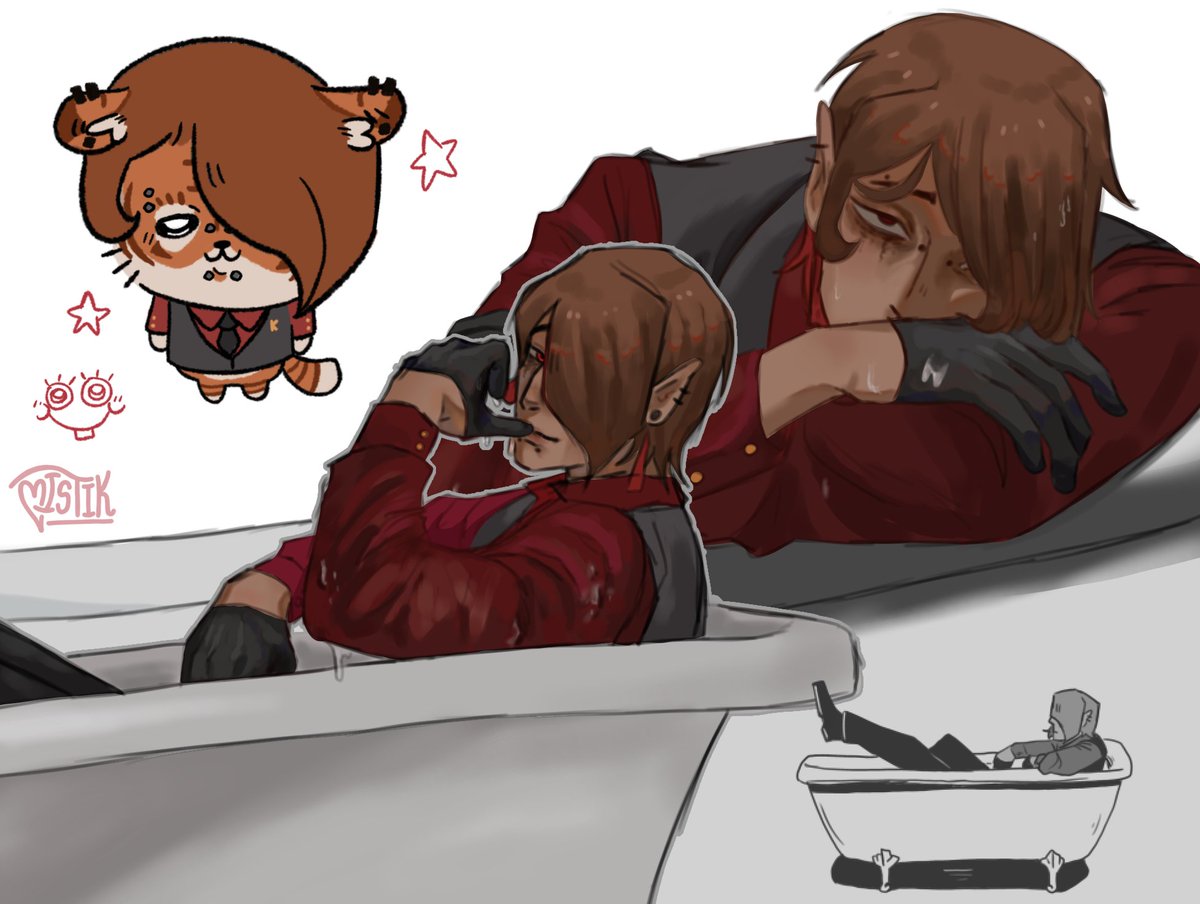 kai_rinni's tweet photo. No es como en la imagen, por que no me dan mis habilidades artisticas, pero lo di todo 💔💔💔 y un k'luzu como un personaje de chiikawa para compensar

#karmaland #luzu https://t.co/kSrlc9r9cP