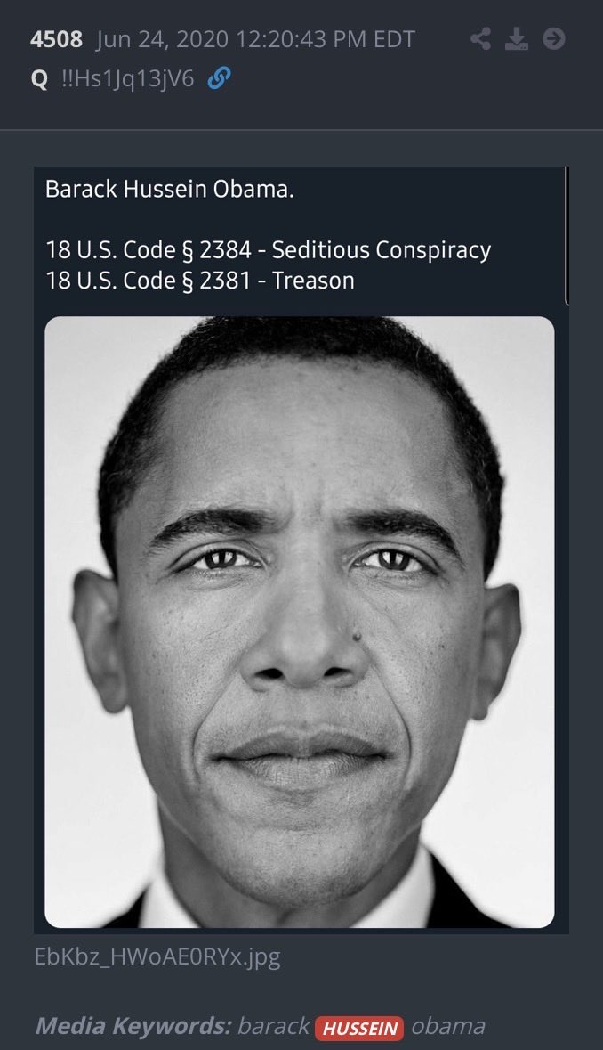 JoeLange's tweet photo. The enormity of what is coming will SHOCK THE WORLD.

What’s coming?

Why will it SHOCK THE WORLD?

A lot of people don’t think justice will ever happen.
And a lot of other people, are really underestimating what is coming.

We were told:
————
Q drop
3831
Feb 05, 2020 12:23:38 PM EST

People actually believe those responsible for the attempted coup [coup attempt] of a duly elected sitting US President WILL GO UNPUNISHED? 
End to our Constitutional Republic? 
No equal justice under the law?
No accountability? 
Escape unscathed? 
Buckle up!
Q
———
The TRAITORS are ALREADY trapped.

But this is far more than some prosecutions for corruption.

“The enormity of what is coming will SHOCK THE WORLD.”

————
Q drop
3728
Dec 19, 2019 1:09:05 AM EST

Anonymous 
>>
Thanks for standing watch with us for a little while on this emotional night. We are with you and POTUS. Please pass that on to him.
>>
Friend/Patriot - hold your head up high. 
POTUS was not harmed in any way today other than on paper (history books).
Sometimes you must sacrifice yourself for the greater good.
"I will gladly take all those slings and arrows for you." - POTUS
But, even that, can be undone. 
The enormity of what is coming will SHOCK THE WORLD.
Pray.
Q
————
The context of this post; was Trump’s impeachment in the House.
Trump wasn’t harmed by impeachment at all and just wait, it will be rescinded.
Trump took the slings and arrows (impeachment) and “trapped” a lot more TRAITORS.

But what’s the “enormity of it all?”

What will “SHOCK THE WORLD?”
—————-
Q drop
95
Nov 05, 2017 2:17:24 AM EST

Anonymous 
WHAT HAPPENED IN SA will happen here, Asia, and EU. 
Keep digging and keep organizing the info into graphics (critical).
God bless.
Hillary & Saudi Arabia
Snow White
Godfather III
Q
———-

Here’s the KEY.

Here’s what will SHOCK THE WORLD:

“What happened in Saudi Arabia, will happen here, Asia and EU.”

Remember what happened in Saudi Arabia during Trump’s first term?

—————
Q drop
153
Nov 14, 2017 9:25:09 PM EST

Why, again, were the ARRESTS made in SA so very important? 
What strings were immediately cut?
Follow the money.
When does a bird sing?
Q
———-

“Saudi Arabia announced on Saturday night that Prince Alwaleed bin Talal, one of the world’s richest men with stakes in a number of billion-dollar companies, had been arrested, along with ten other princes, four ministers, and many former ministers in what looks to be the first major action by the king’s anti-corruption initiative.”

https://t.co/PXQ7ApqzOc

Trump and MBS took down the most dangerous puppet master in 2017.
It happened immediately and by surprise.
It SHOCKED the people in Saudi Arabia to see Alwaleed and hundreds of his puppets get arrested in one night.
Nobody expected that and it certainly SHOCKED the world too.
The power structure in Saudi Arabia immediately changed.
Saudi Arabia immediately became a loyal ally to Trump instead of the cabal.

The cabal lost control of the world’s oil supply when those arrests happened.

About 400 elites were arrested in one night in Saudi Arabia. The ones arrested, called it “the night of the beating.”
Many of them were members of the royal family.

It SHOCKED THE WORLD.

Just recently, the Iraqi leader just did the same thing.
Surprise mass arrests in the middle of the night. Prominent politicians and government officials arrested in Iraq, for corruption and theft of US dollars.
I’m sure that SHOCKED everyone in Iraq and the Middle East.

Are mass arrests in the middle of the night coming for powerful individuals in this country?

Nessun dorma > none shall sleep.

Trump continues to feature that song for a reason.

“WHAT HAPPENED IN Saudi Arabia will happen here, Asia, and EU.”

Iraq is part of Asia.

I believe mass arrests will happen in America BEFORE Europe.
Those mass arrests will SHOCK THE WORLD.

What could be more SHOCKING, than arrests of some of the most powerful people in America?

I believe the stolen election in 2020 is the trigger.

TREASON

Renegade
