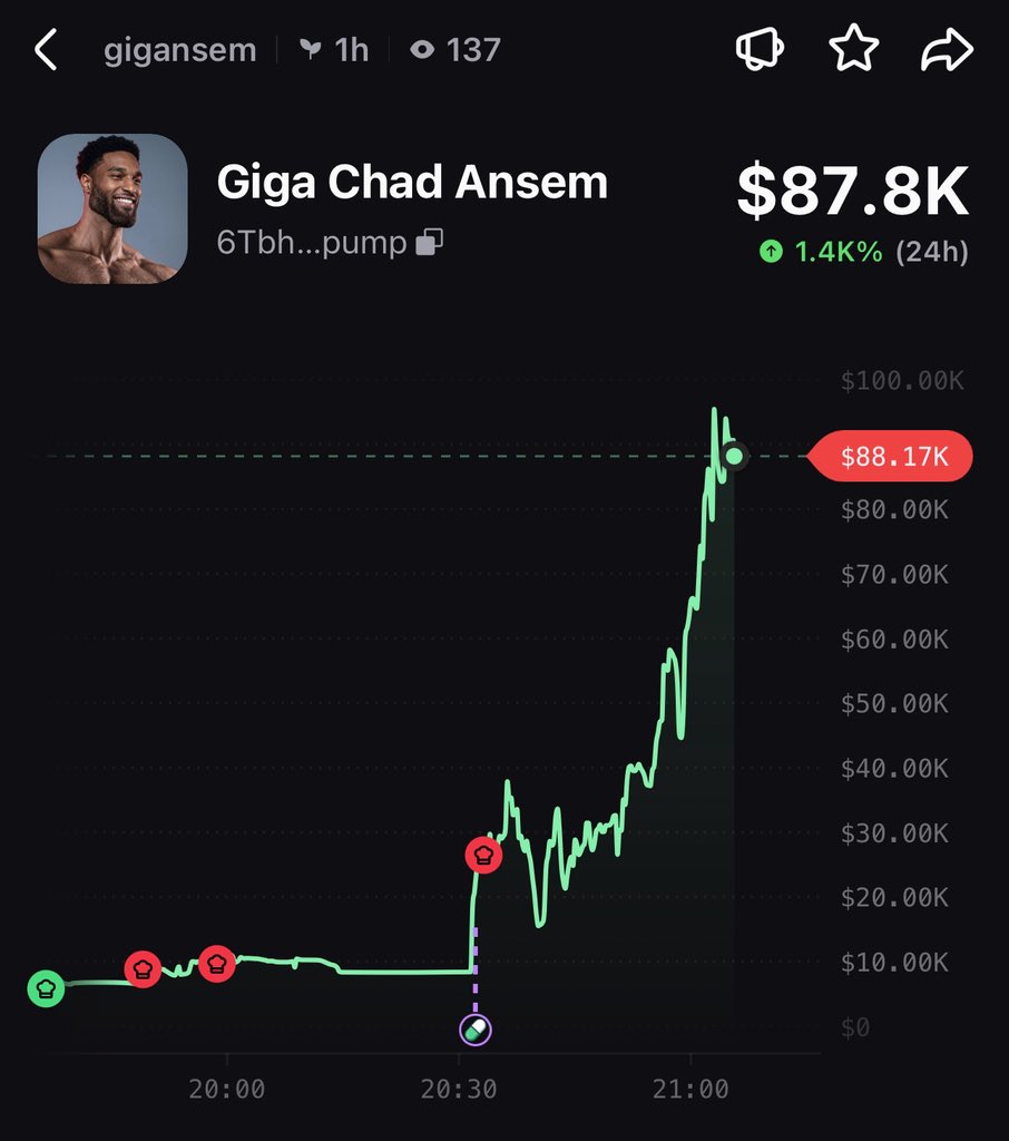 hailey_cryptoo's tweet photo. 100K MC confirmed 200K next 

I’m buying more here 

Anything below 100K is a fucking blessing 

$GIGANSEM  

6TbhhMN3TWUTWy5BBSAMfAjvshTbZVPESigjkevtpump https://t.co/Orb6kSIF6X