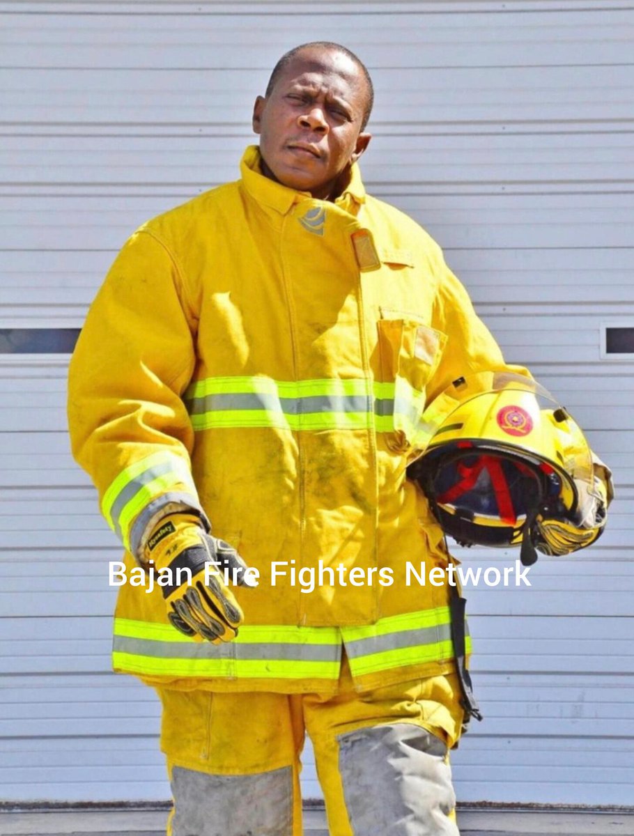 bajanfire's tweet photo. Members of the Barbados Fire Service joined family and friends to celebrate the life of acting Divisional Officer Wayne Vaughan at the St. George Parish Church on Friday morning. -  https://t.co/UzlZPo9vig #Barbados #funeral https://t.co/C5T1QBQ5nM