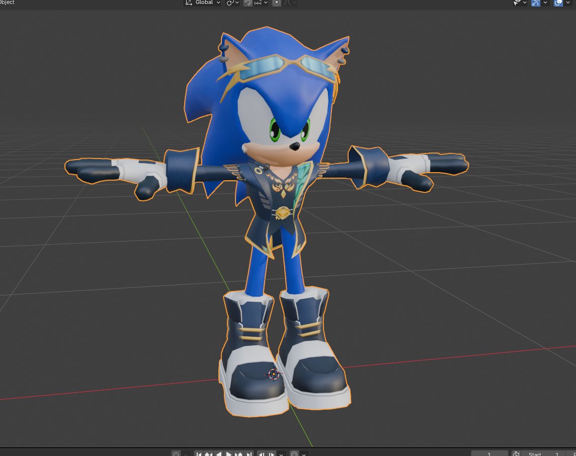 RosieRose_15's tweet photo. AFTER FIGHTING WITH THE TOOL SINCE LAST NIGHT, I FINALLY GOT IDOL SONIC OUT OF SONIC DASH.
NEW SONIC RACING CROSSWORLDS MOD COMING SOON, MADE IN COLLABORATION WITH @Fakum04 https://t.co/95ILXkFq4a