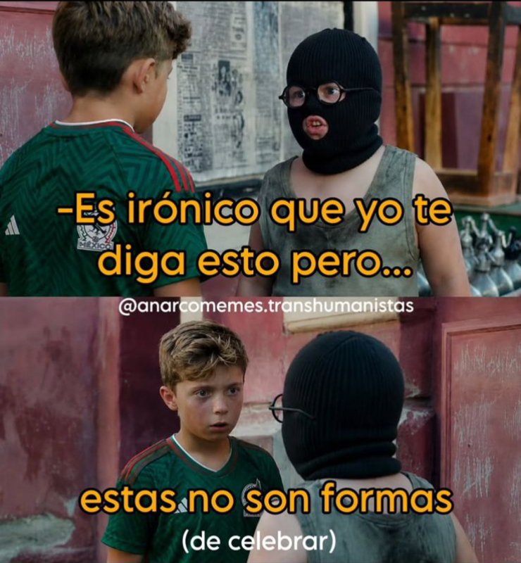 la_AleMartinez's tweet photo. Y si sí, hagan el favor de celebrar sin heridxs o petateadxs, culeros https://t.co/lZalwbsBAl