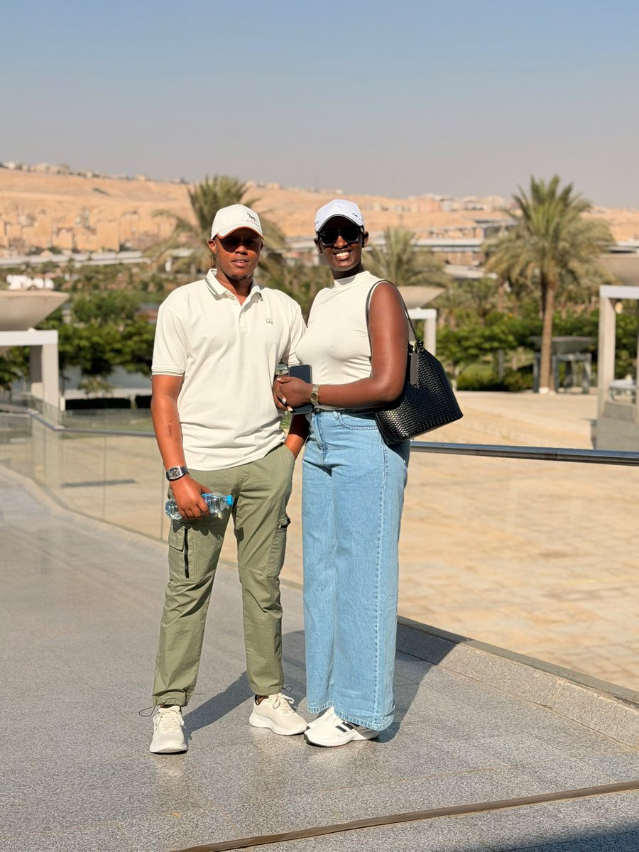 mulindwa_ryan27's tweet photo. From "I do" to Giza sunsets — what a way to start forever. May your honeymoon be as timeless as the pyramids, Mr &amp; Mrs Frank Mwesigye @MwesigyeFranks mukomewo nabalongo 😆 😂 ✨ #Egypt #Honeymoon https://t.co/JSbw4QpezW
