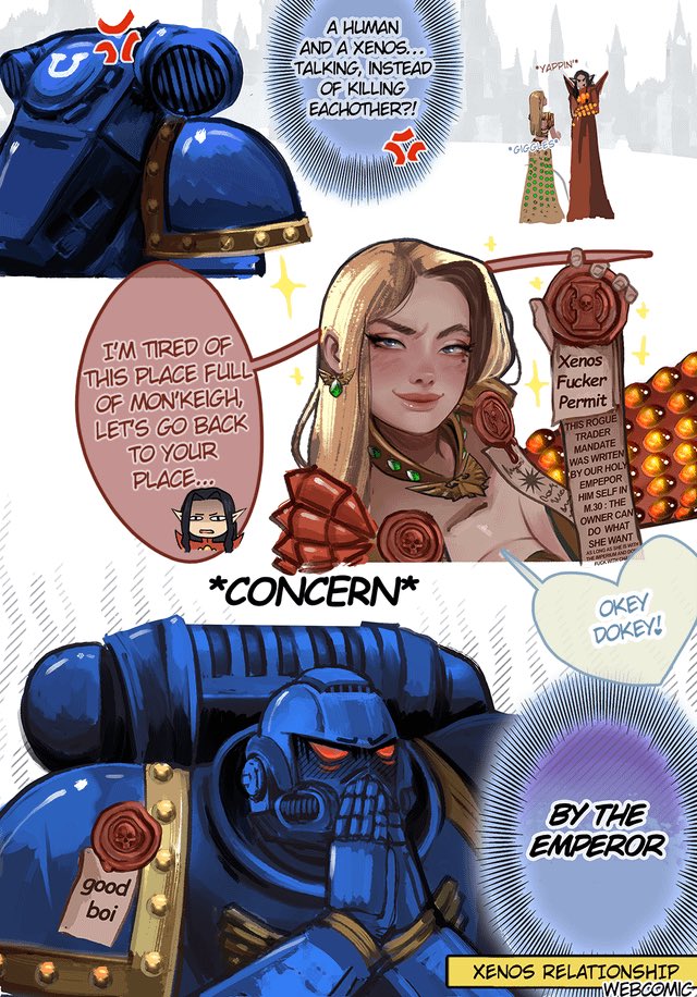 Wamurya's tweet photo. The “Rogue Trader permit”
#warhammer40k #40k #Ultramarine https://t.co/M1v4E5hJH8