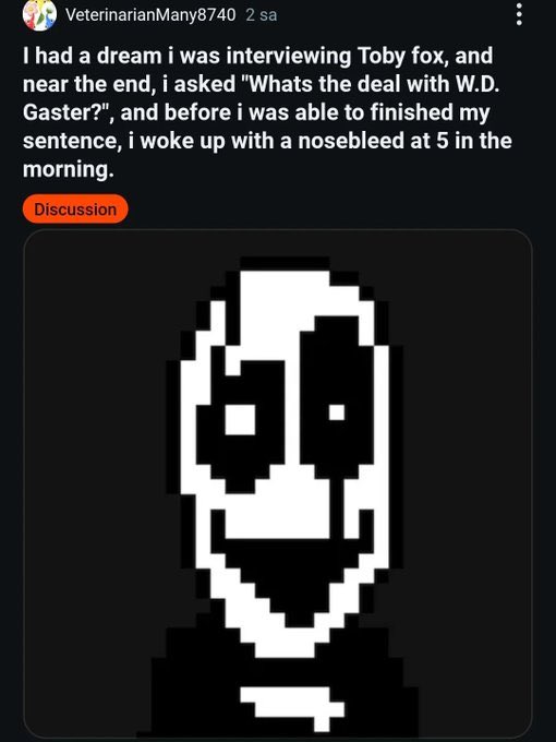 Skyswimma_NG's tweet photo. So like what if Gaster is a real life cosmic deity that had Tobyfox make Deltarune as a medium for bro hence why he genuinely has irl feats https://t.co/QO1XKLUWMf