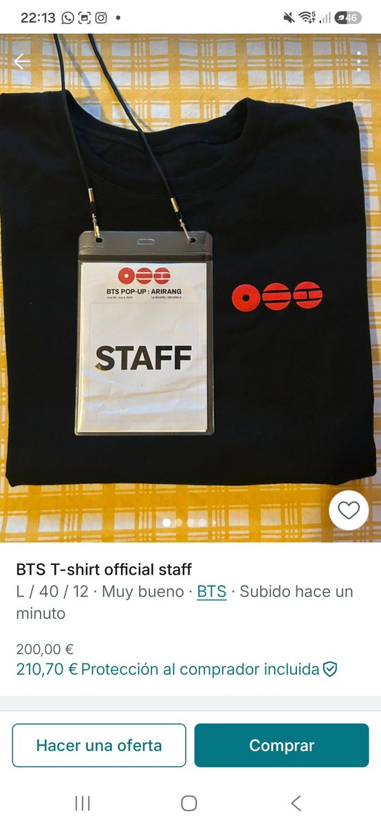 7_Sookie's tweet photo. Pero que me estás contando so rata!!??
Como vas a vender tu uniforme de la pop up y encima a ese precio??? https://t.co/ZvuFDrRmKz