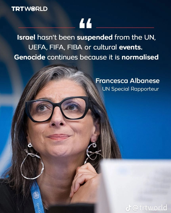 trexfan2's tweet photo. @novaramedia A very brave and courageous lady. Respect is due. Shame on the filthy, dirty, @UKLabour government for this. #LabourFriendsOfGenocide https://t.co/G2yFzyrA4v
