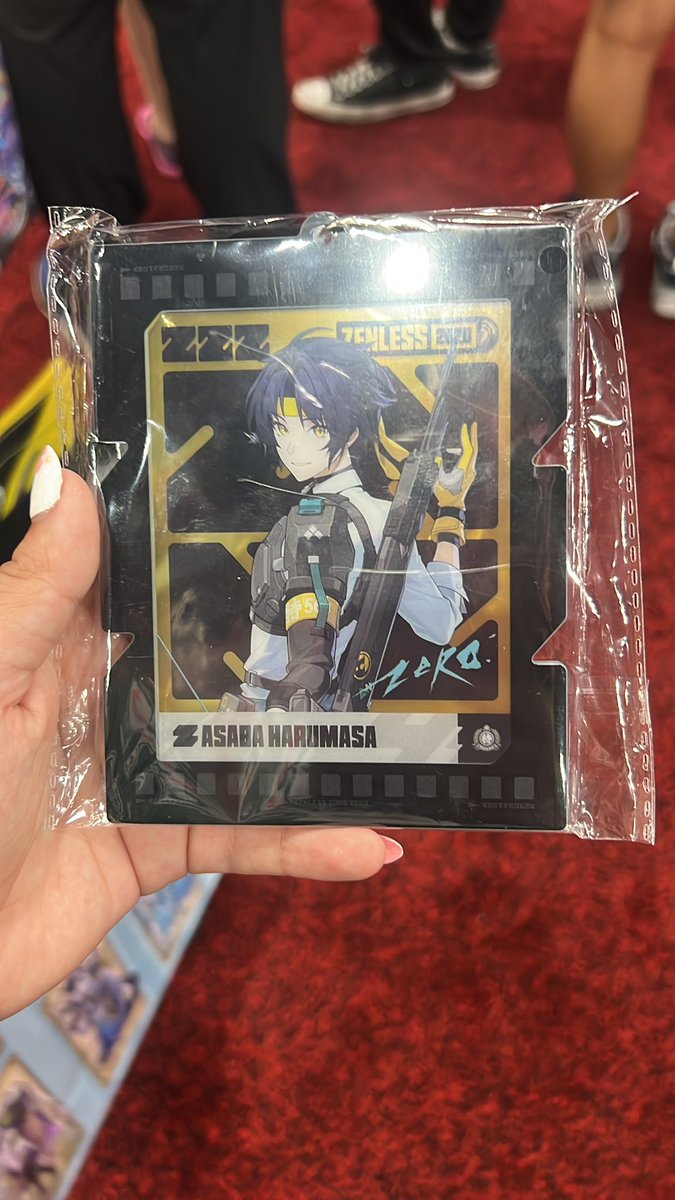 Anahi_KAR's tweet photo. Anyone want to trade for Jane doe. Still at Ax rn  😭😭#ZZZ #Animeexpo #AX26 https://t.co/rmZtS4oJJp