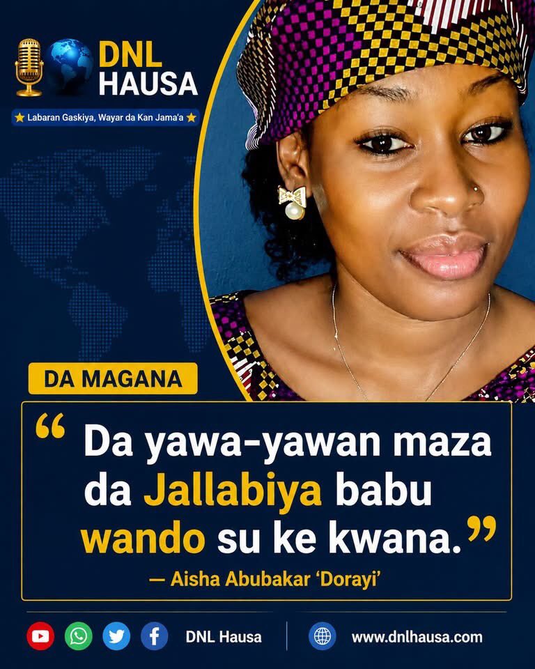 HonAbdullahiM12's tweet photo. Da yawa-Yawan Maza da Jalabbiya babu wando suke kwana,

 ~Aisha Abubakar Dorayi. https://t.co/al8c4opMgy