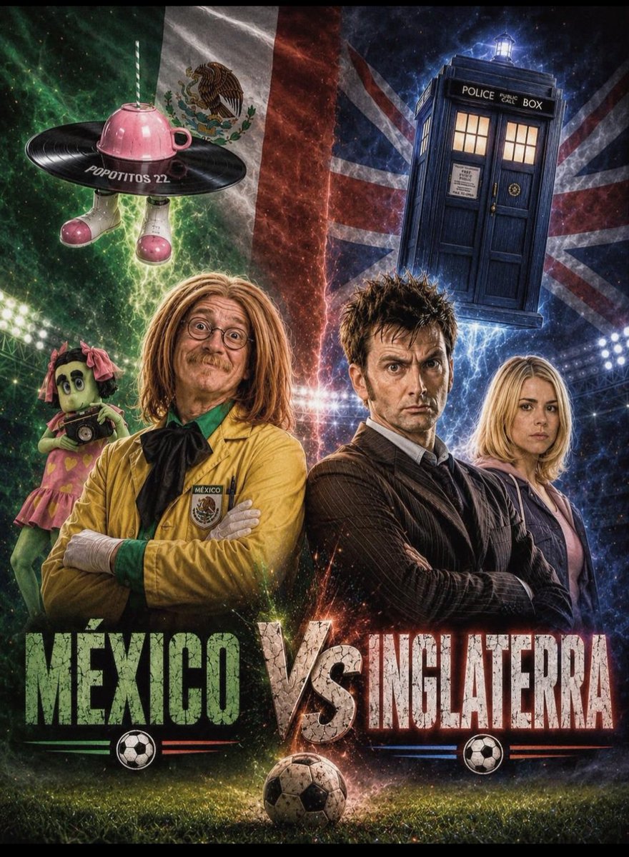 PilgrimMcfly's tweet photo. Esto va a estar epicooo
Duelo de viajeros en el tiempo y espacio ¿Quién ganará? 🤣🤣🤣🤣 #drwho #burbujas #memelovsky #worldcup #mundialdefútbol2026 https://t.co/KUFnwmJH2A