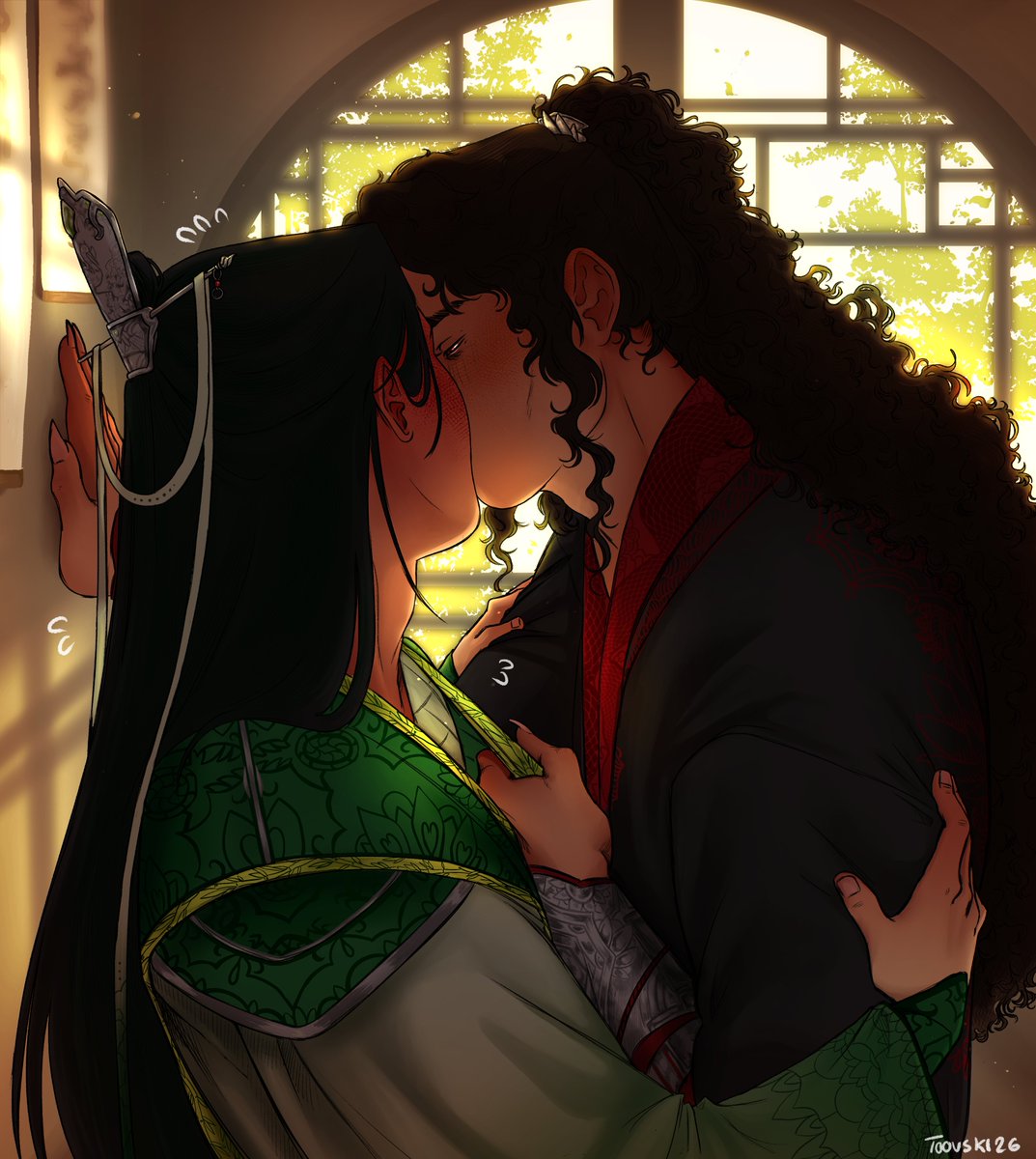 tooovski's tweet photo. Smooches for shizun <3 

#bingqiu #svsss #shenqingqiu #luobinghe https://t.co/YxxKKRaqEV