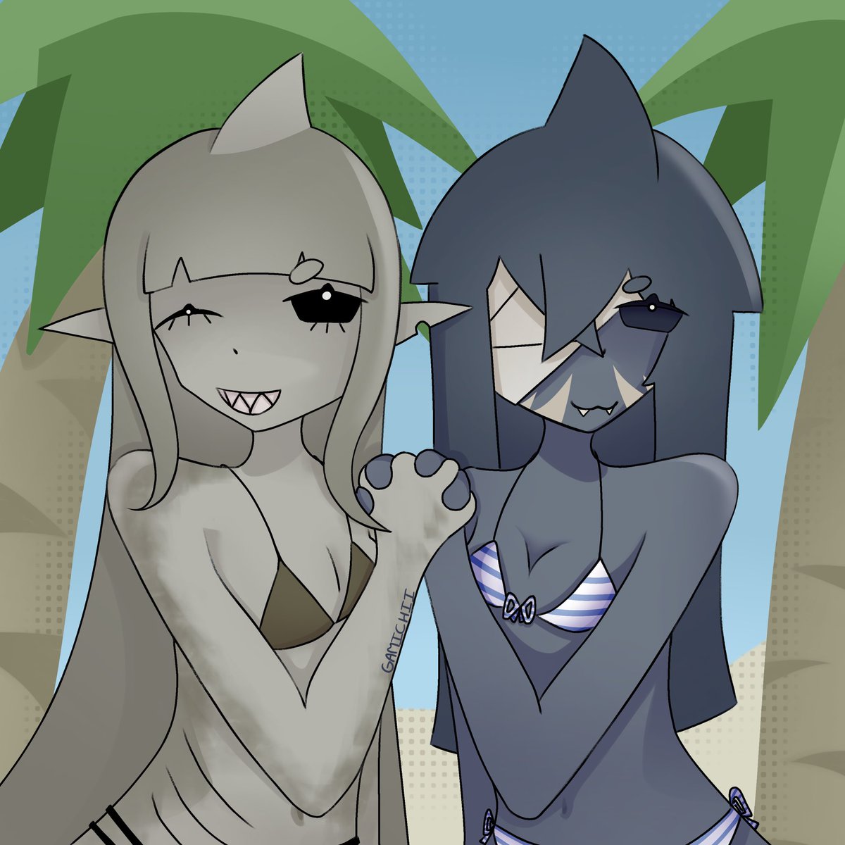 Gamichii_'s tweet photo. some of my #artfight2026 attacks https://t.co/797lwQaMaA