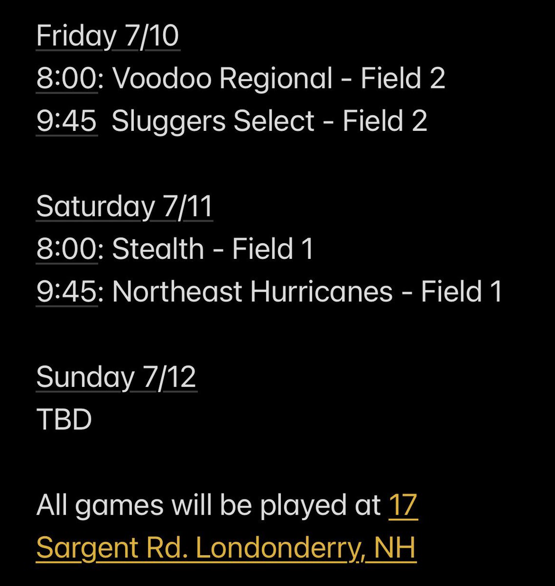 PolarCrushRoy18's tweet photo. Unfortunately, our run at Aunt Rosie’s got cut short in the second round of elimination play. The team played really hard, against strong competition. We had so much fun this weekend, and are looking forward to continuing next weekend in Londonderry! Schedule below! @PolarCrush https://t.co/UcWgTo2gSb