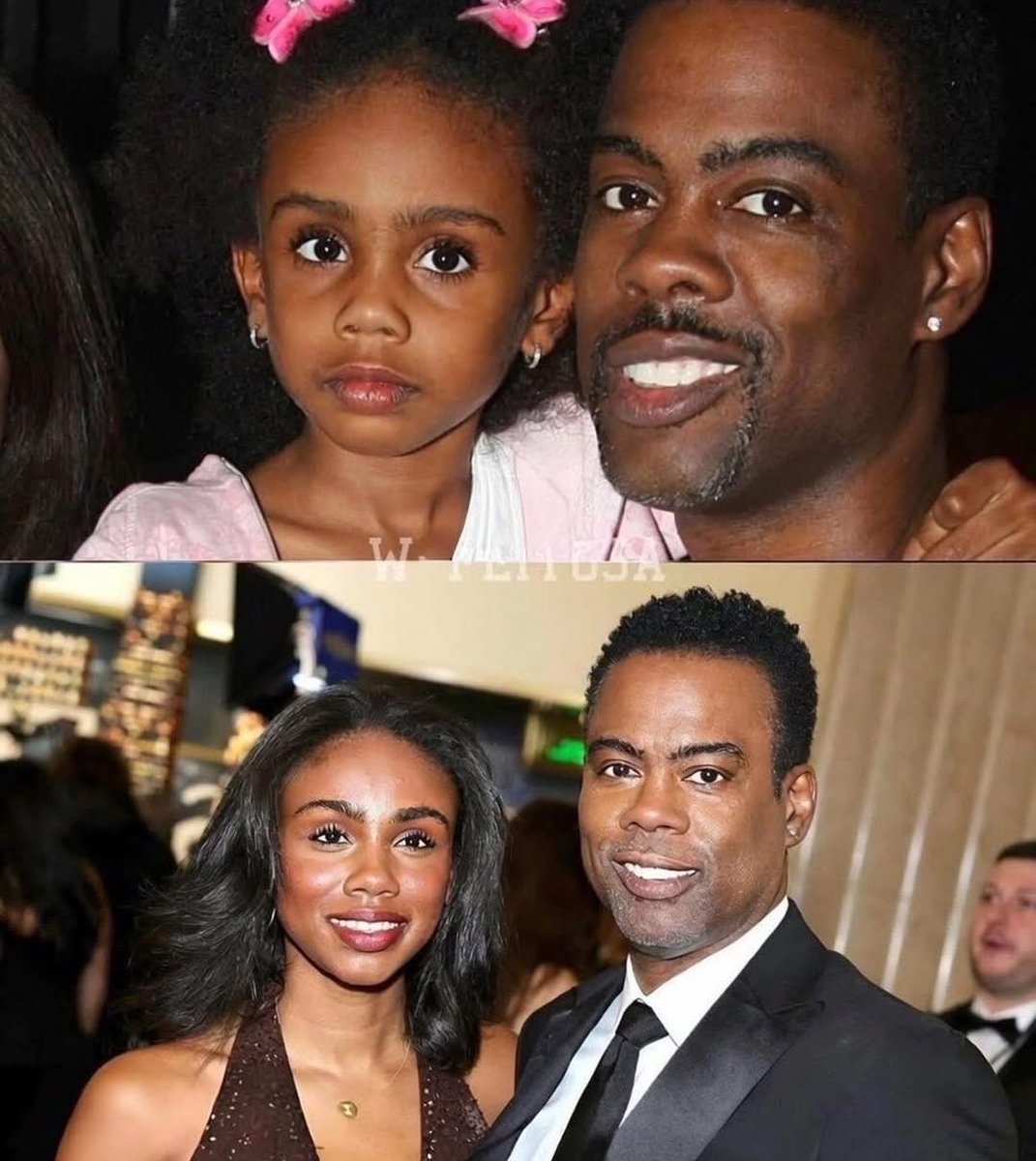 foundallsaint's tweet photo. Chris Rock and his Daughter Zahra Rock, she’s grown up ✨ https://t.co/ygaBTAP1sz