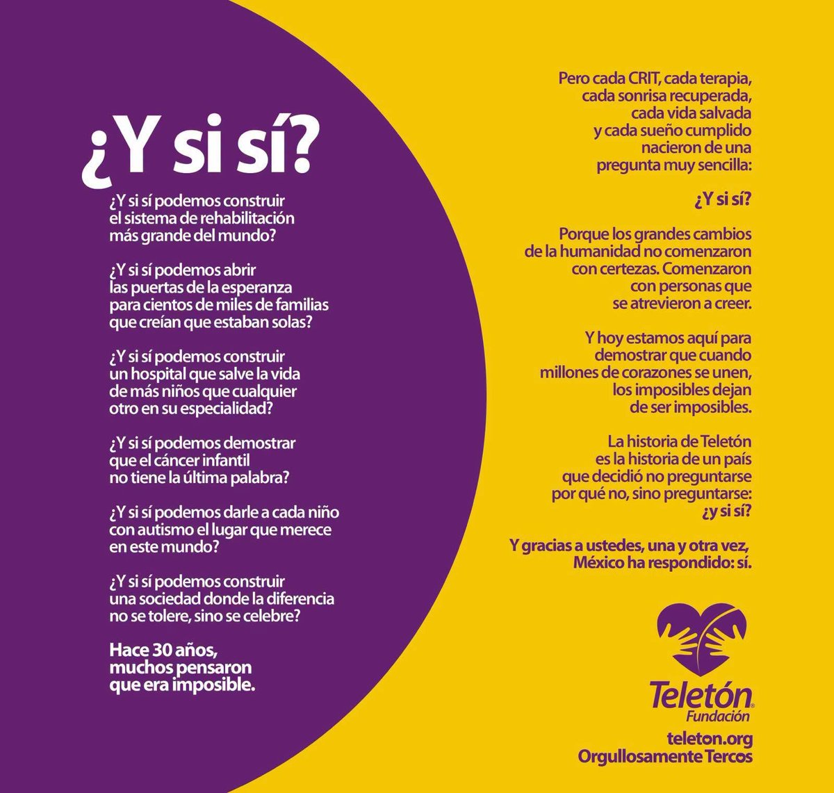 Teletón México tweet media