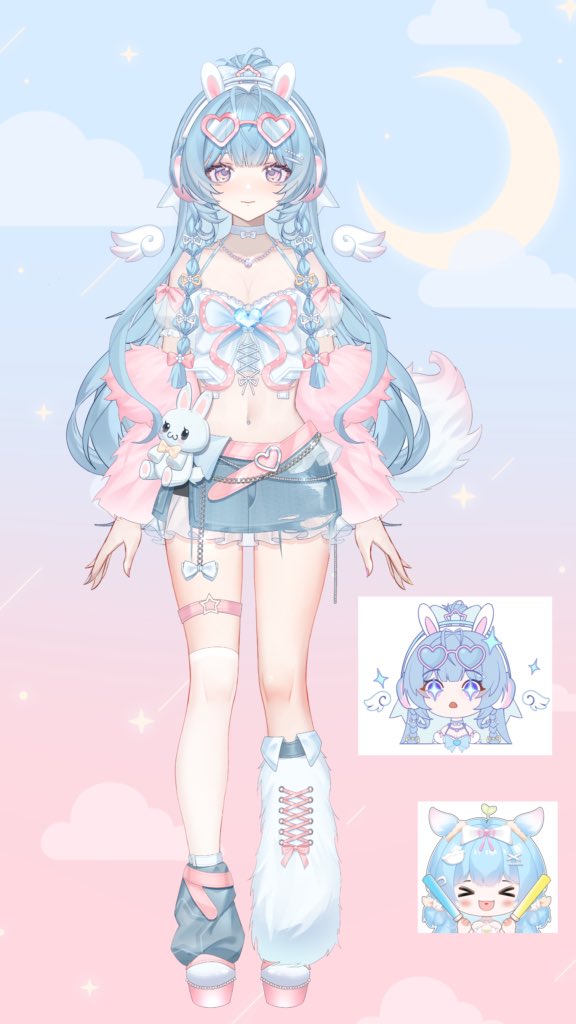VT_Tsukuyomi's tweet photo. ♡ #7月のVTuberフォロー祭り‍ ♡

☾  APEX OW Minecraft大好きなVTuber
☾  平日夜20時〜配信してるよ𝜗𝜚 ⸝⸝꙳
☾  リスナーさんと距離感近め♡⃛
☾   Twitchフォロワー200人目指します❕

️🩵♻️💬巡回します🔎*⋆ https://t.co/asod8ObSd4