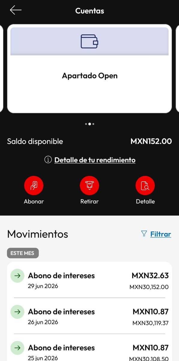 InversionesAld's tweet photo. 🖤 ¿Openbank México está reteniendo el dinero de sus usuarios?
Abro hilo de un caso real y bastante preocupante que me compartieron, donde $30,000 desaparecieron por completo del saldo, pero "siguen ahí" de una forma muy extraña. 👇🏼🧵
#openbank #mexico #finanzaspersonales https://t.co/mOrClKOcM6