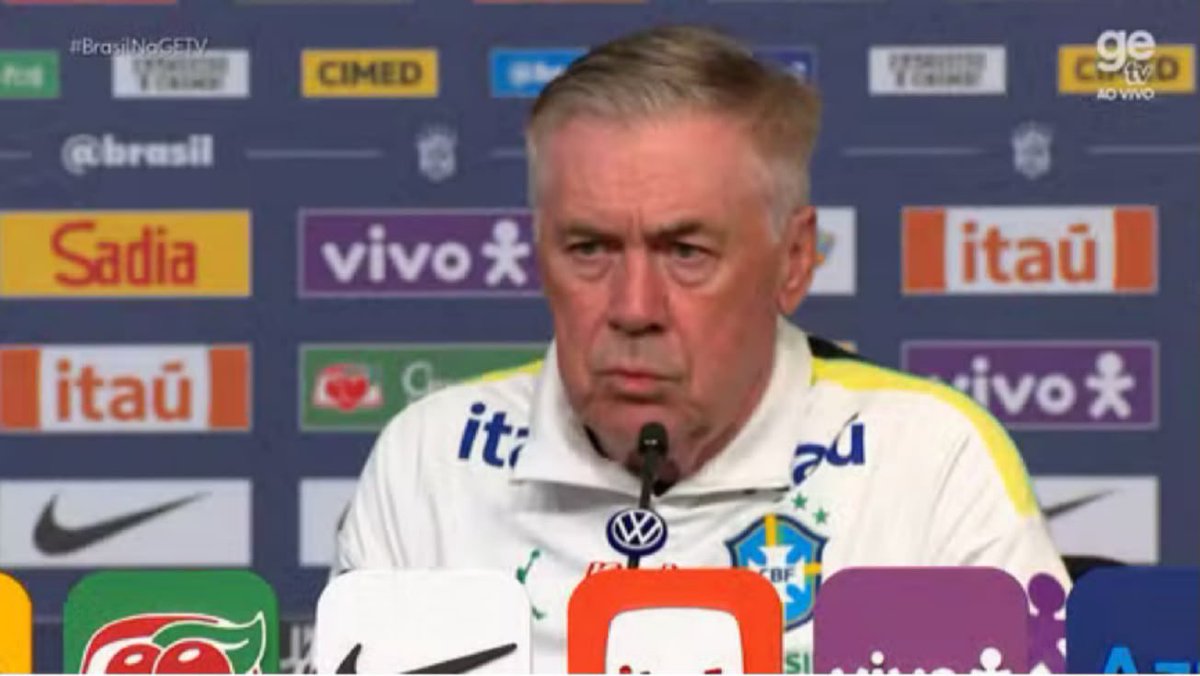 Leobonavides's tweet photo. Um treinador que errou praticamente tudo.

Montou o time com uma linha de marcação baixa, fez convocações questionáveis e não conseguiu extrair o melhor da Seleção.

Mas, como é gringo, tem um monte de brasileiro pagando pau.

Treinador da Seleção Brasileira tem que ser brasileiro e entender o peso e o tamanho dessa camisa.