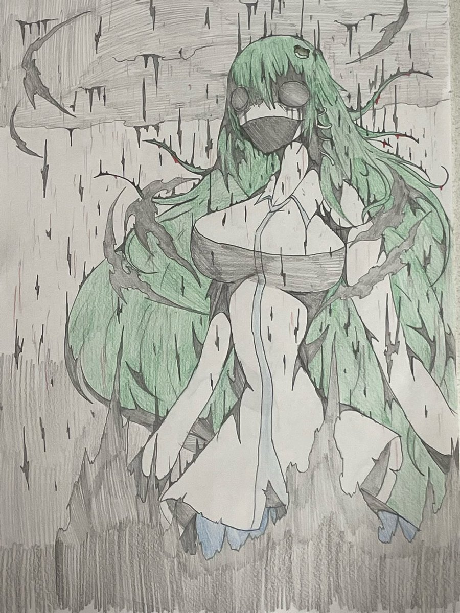 tuoko__99's tweet photo. 東方異形郷

#東方異形郷 
#東方Project 
#アナログイラスト https://t.co/9K8hUPAOve