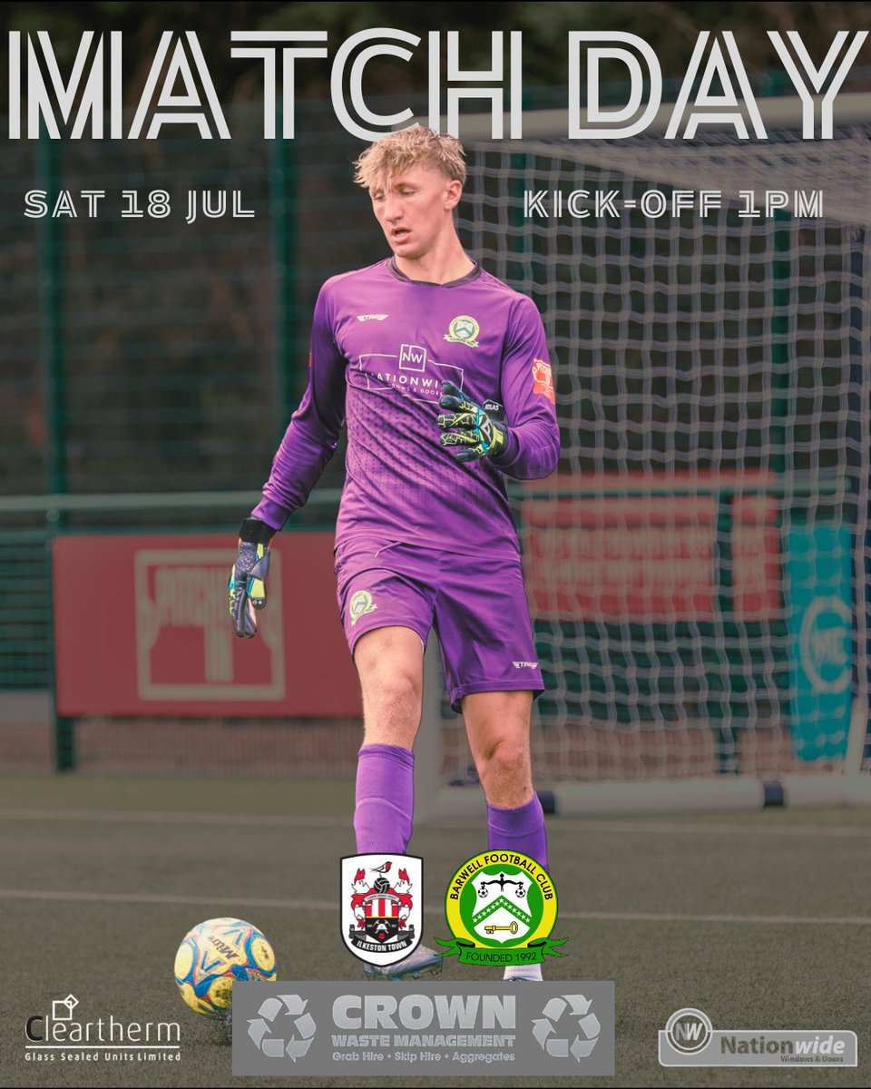BarwellFC1992's tweet photo. 💛💚 MATCHDAY 💚💛

A quick turnaround sees us back in action as we face Ilkeston Town away in pre-season.

🆚 Ilkeston Town
⏰ 1:00pm Kick-Off

Safe travels to all supporters making the trip.

#BarwellFC #Matchday #UpTheCanaries https://t.co/UGJQHRDSDl
