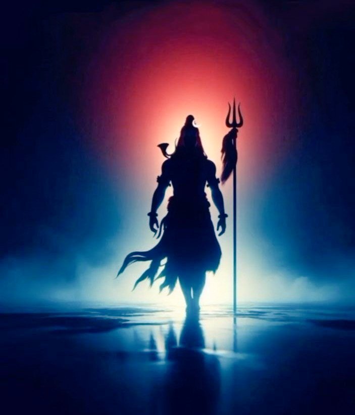 deepedar's tweet photo. जटाकटा हसंभ्रम भ्रमन्निलिंपनिर्झरी विलोलवीचिवल्लरी विराजमानमूर्धनि।

धगद्धगद्धगज्ज्वल ल्ललाटपट्टपावके किशोरचंद्रशेखरे रतिः प्रतिक्षणं मम: ॥

देवाधिदेव महादेव के अदभुत अलौकिक दर्शन 🔱 महादेव भोले नाथ 

#हर_हर_महादेव https://t.co/hezw2NrRy1