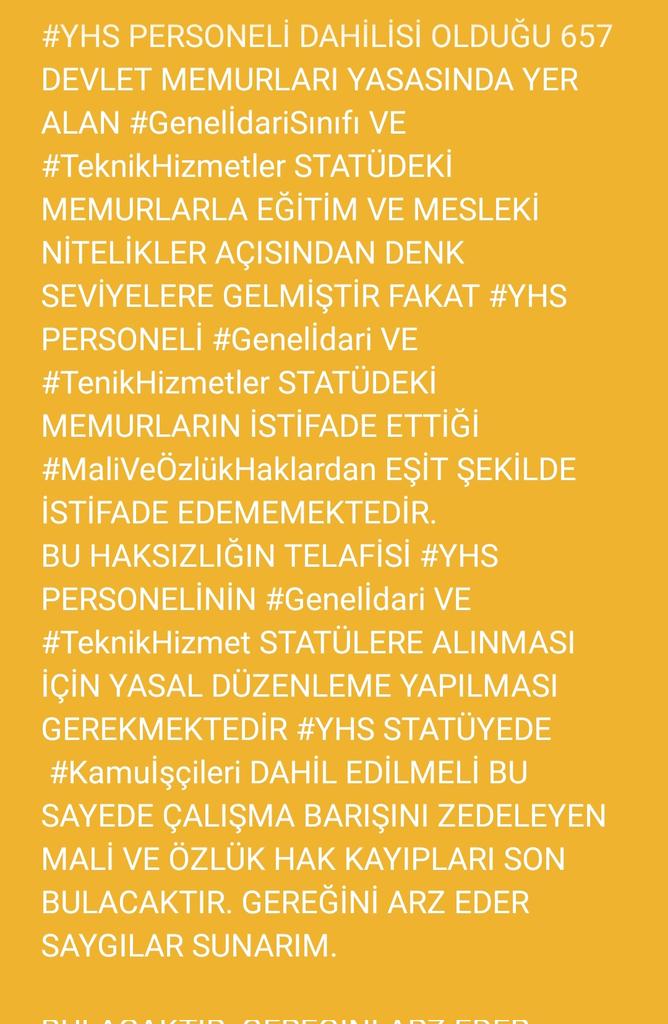Fetaysabanc2's tweet photo. DEĞERLİ İKTİDAR MENSUBU VEKİLLERİM  @Akparti @MhpTbmmGrubu
BAKANLARIM KAMUDA 200 BİN MEMUR 1965 YILI KOŞULLARI VE PERSONELİN EĞİTİM DURUMUNA GÖRE OLUŞTURULMUŞ OLAN #YardımcıHizmetlerSınıfı STATÜ YÜZÜNDEN #MaliVeÖzlükHakKayıpları YAŞAMAKTADIR LÜTFEN ARTIK ÇÖZÜM GETİRİLSİN🤌🙏😢👇 https://t.co/kzoLCReCE0
