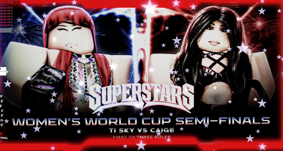 RRWPLUS's tweet photo. 🚨 UP NEXT: WOMEN'S WORLD CUP SEMI-FINAL! 🏆

The Women's World Cup reaches the Semi-Finals as #TiSky takes on #Caige with a spot in the Women's World Cup Finals on the line.

Only one can move on. Who earns their place in the championship match? 👀

TUNE IN LIVE: https://t.co/jTLaB4tU21